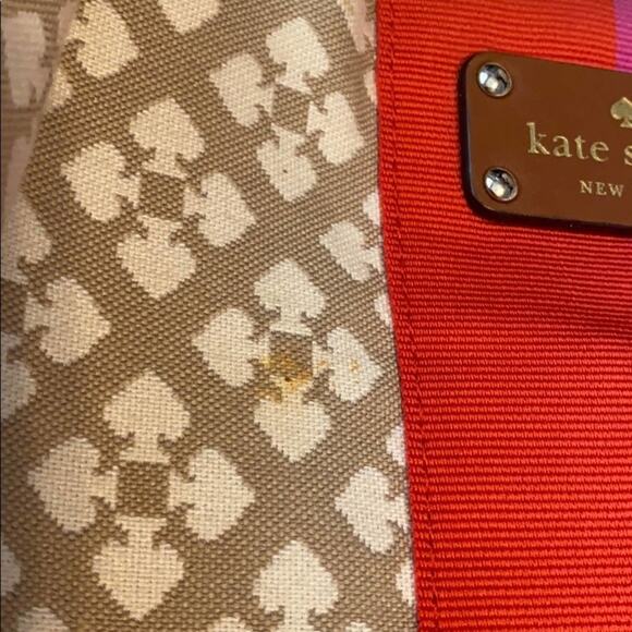 Kate Spade Stucco Stevie Canvas Baby Diaper Bag - Picture 6 of 16